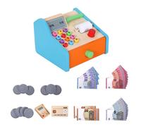 Caisse Enregistreuse En Bois Boutique Epicerie Caisse Jouer Jeu Apprendre Education Jouets Pour Enfants Cadeau Parfait