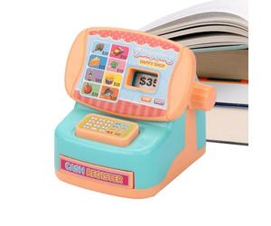 Caisse enregistreuse jouet miniature | Ornement Collection Réaliste,Jouet Simulation Calculatrice Caisse Enregistreuse - Pour la classe, les fêtes d'anniversaire et les jours de pluie, filles et jeune