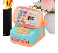 Caisse enregistreuse jouet miniature,Ornement interactif réaliste - Jouet Simulation Calculatrice Caisse Enregistreuse | Pour la classe, les fêtes d'anniversaire et les jours de pluie, filles et jeune