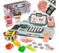 Caisse enregistreuse - KINDERPLAY - KP3437 - Interactive - Sons et lumières - Accessoires inclus