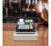 Caisse enregistreuse POS System Caisse enregistreuse gastronomie Vente au détail Caisse enregistreuse avec écran LED 48 touches