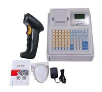 Caisse Enregistreuse Professionnelle, Imprimante POS for caisses enregistreuses électroniques, Support Multifonctionnel for supermarchés, thé au Lait Ment(with Scanner)