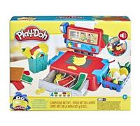 Caisse enregistreuse sonore pour Play doh Creations - avec Pate a Modeler + Accessoires - epicerie, supermarche - Coffret + Carte Tigre