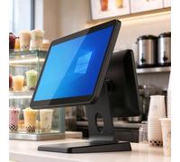 Caisse Enregistreuse Tactile IntéGréE 15,6 Avec éCran Client Black-256GB | Sous-éCran 11,6,Processeur I3, 8 Go De Ram, Ssd 64g/128g/256g, Windows 10 Pour Petites Entreprises