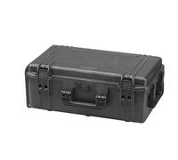 MAX! Étui de transport MAX520S – étanche IP67, plastique rigide, mousse prédécoupée – Noire