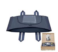 Caisse funéraire pour animaux de compagnie - Sac d'enterrement doux pour chiens et chats, tissu non tissé écologique, poignées faciles à transporter, fermeture sûre | Coffret pour animaux dome