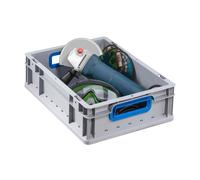 Caisse Gerbable Europe 412 EuroBox gris bleu Allit