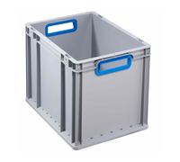 Caisse Gerbable Europe 432 EuroBox gris bleu Allit