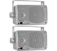 Caisse Imperméable Externe Marine Pyle 15,00 CM 400 Watt Piscine PLMR24S Argent