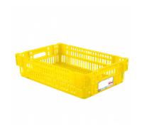 Caisse liaison froide HACCP 27 L - jaune