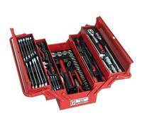 Caisse metallique avec 86 outils HOLZMANN wzk86crv