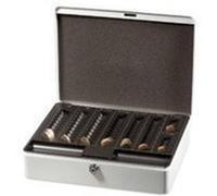 Caisse monnayeur n°4 blanche avec 2 compartiments à billets Blanc G