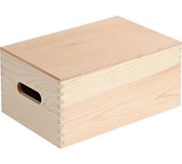 Caisse multi-usages Kesper, couvercle rabattable, pin FSC, 69401