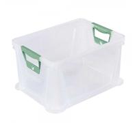 Caisse Plastique Empilable Translucide 20 litres