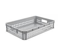 Caisse plate empilable pour fruits et légumes 22 litres