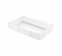 Caisse pleine 530 x 325 x 90 mm GN 1/1 - blanc