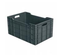 Caisse pleine 600 x 400 x 300 mm 60 L - gris