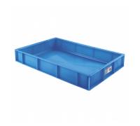 Caisse pleine Gilactiv® 600 x 400 x 90 mm 15 L - bleu