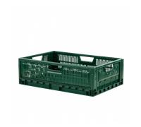 Caisse pliable empilable 600 x 400 x 190 mm 36 L - vert