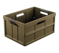 Caisse Pliante Pleine Solide 45 litres - Vert