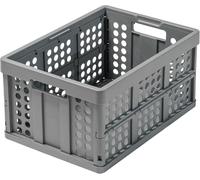 Caisse PliantePanier PliableCaisse PlianteGris45 Litres