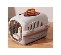 Caisse pour Chien Boîte à air for Chat, Sac for, Cage Portable for, boîte d'expédition for Chien, for de Voiture(Grigio)