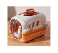 Caisse pour Chien Boîte à air for Chat, Sac for, Cage Portable for, boîte d'expédition for Chien, for de Voiture(Orange)
