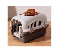 Caisse pour Chien Boîte à air for Chat, Sac for, Cage Portable for, boîte d'expédition for Chien, for de Voiture(Noir)