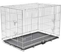 Caisse pour chien pliable métal XXL