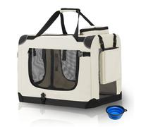 Caisse pour chien voiture pliable Lassie Beige M