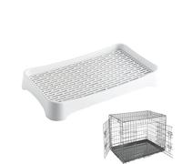 Caisse pour Lapins, boîte pour urinoir pour Lapins, entraîneur pour Aller aux Toilettes avec Cage carrée, Plateau pour cochons d'Inde Adultes