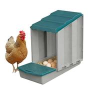 Caisse pour poules | Imperméable pour limaces - pour canards - pour éleveurs, amoureux des animaux, haia, poulailler, abri mobile, jardin, cour