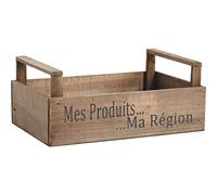 AUBRY GASPARD AubryGaspard Corbeille en Bois Mes Produits Ma Région