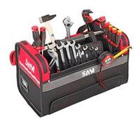 Caisse textile 30l avec 28 outils 1er équipement SAM - CP28BAG