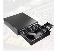 Caisse, Tiroir-Caisse à Fentes for médias, tiroir-Caisse Amovible for Entreprises(Noir)