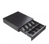 Caisse, Tiroir-Caisse à Ouverture Manuelle/Automatique, tiroir-Caisse Robuste for système de Point Vente(Noir)