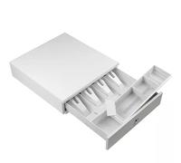 Caisse, Tiroir-Caisse à Ouverture Manuelle/Automatique, tiroir-Caisse Robuste for système de Point Vente(Bianco)