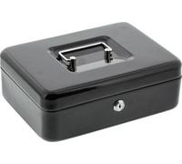 Caissette a monnaie - BURG WACHTER - Money 5025 Black - Acier noir - Ouverture a clé - Élégante
