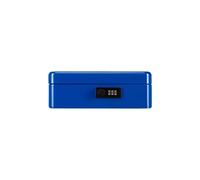 Caissette a monnaie - BURG WACHTER - Money Code 5025 Blue - Ouverture a code, acier bleu