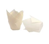 Caissette Muffins Papier Doublure de Cupcake, 200 pièces, tasse cuisson for fête mariage, caissettes, tulipe, Muffin, en papier, emballage gâteau résistant à l'huile(Color2)