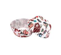 Caissettes à cupcakes, Caissettes à Cupcakes en Papier Anti-Graisse Multicolore 4x2.5cm 300 Pièces(Color 8)