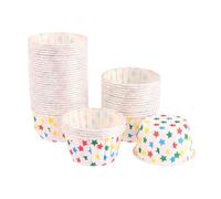 Caissettes à cupcakes, Caissettes à Cupcakes Multicolores 6,8x5,0x4,0cm 100 pcs(Color3)