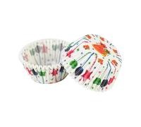 Caissettes à gâteaux, Gobelets en papier Cupcake 300 pièces papier sulfurisé multicolore 7x5x3cm(Color 15)