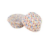 Caissettes à gâteaux, Gobelets en papier Cupcake 300 pièces papier sulfurisé multicolore 7x5x3cm(Color 3)