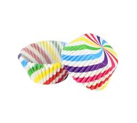 Caissettes à gâteaux, Gobelets en papier Cupcake 300 pièces papier sulfurisé multicolore 7x5x3cm(Color 8)