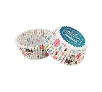 Caissettes à gâteaux, Gobelets en papier Cupcake 300 pièces papier sulfurisé multicolore 7x5x3cm(Color-22)