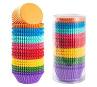 Caissettes Cupcake Gobelets de cuisson couleurs mélangées, 200/300/500 pièces, doublures Cupcakes, moules à muffins, en papier, emballage résistant la graisse for fête, mariage, anniversaire(500pcs)
