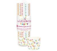 Caissettes de cuisson rigide - Confettis - 25 p. - Scrapcooking Party