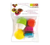 Caissettes Mini Couleurs Assorties 140 Pièces - Scrapcooking Multicolore
