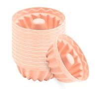 Caissettes Muffin Silicone pour Cuisson - Moules Cupcake Cuisson | Caissettes Cupcake | Moules Pâtisserie Réutilisables Antiadhésifs, 12 Pièces